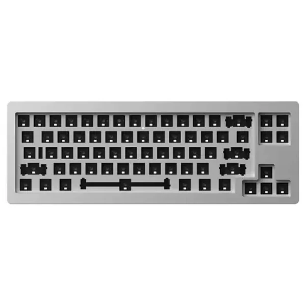 AKKO MonsGeek M7 VIA Barebone Kit stříbrná / herní klávesnice 65 % / RGB / USB-A / USB-C (6975351384410)