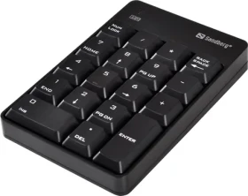Sandberg Wireless Numeric Keypad 2 / bezdrátová numerická klávesnice (630-05)