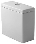 DURAVIT - Starck 3 Splachovací nádrž 39x19 cm, připojení vpravo nebo vlevo, bílá 0920000085