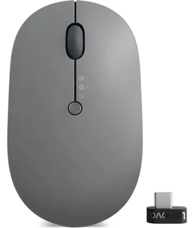 Lenovo Go Wireless Multi-Device černá, šedá / Bezdrátová myš / 5 tlačítek (4Y51C21217)