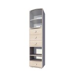 FRONTI Regál NAOMI 49x200 v2