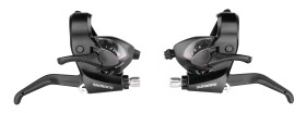 Řazení SHIMANO STEF41 "V" 3 x 6k černé, pravé a levé (řazení SHIMANO 3x6 rychlostí)