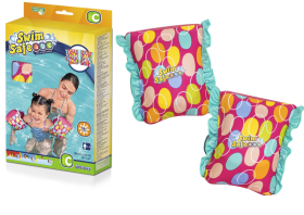 Bestway Nafukovací rukávky S/M Bestway 32182 růžové