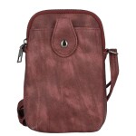 Menší dámská crossbody kapsa Lóra, růžová