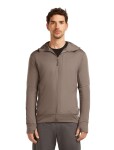 ICEBREAKER Mens Mer 260 Quantum IV LS Zip Hoodie, Porcini velikost: XL