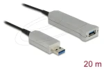 Delock Aktivní optický kabel USB Typ-A / Kabel / USB 5 Gbps / 20 m / aktivní (83739)
