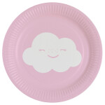 Talíře mráček papírové 8 ks 18 cm Talíře mráček papírové 8 ks 18 cm