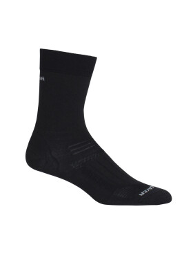 Dámské merino ponožky ICEBREAKER Wmns Hike Liner Crew, Black velikost: 41-43 (L)