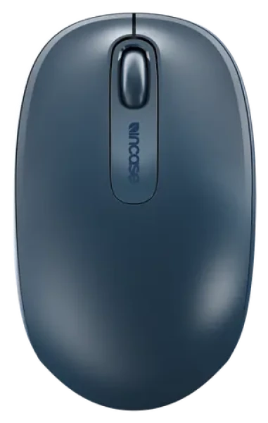 Incase Wireless Mobile Mouse 1850 Wool Blue / Bezdrátová optická myš / 1000 DPI / USB přijímač (U7Z-00019)