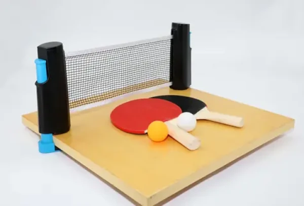 RULYT Set na pingpong / 2x pálka / 3x míček / síťka s držákem