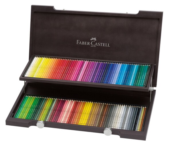 Faber-Castell Albrecht Dürer sada akvarelové pastelky dřevěný kufřík