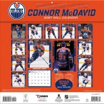 JF Turner Kalendář Edmonton Oilers NHL Connor McDavid #97 2027 Wall Calendar