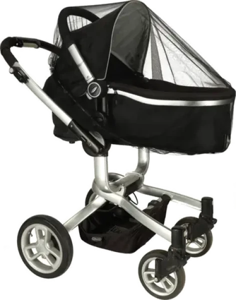 KIK Univerzální moskytiéra na kočárek 140cm černá (KX7851_1)