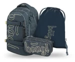 BAAGL SET 3 Skate Max Wave: batoh, penál, sáček GRS (A-36079)