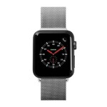 LAUT Steel LOOP řemínek pro Apple Watch 38 40 mm stříbrná (LAUT-AWS-ST-SL)