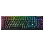 Razer BlackWidow V4 X Yellow Switch černá / Herní klávesnice / mechanická / Razer yellow / USB / US Layout (RZ03-04701800-R3M1)