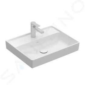 VILLEROY & BOCH - Collaro Umyvadlo 550x440 mm, bez přepadu, otvor pro baterii, alpská bílá 4A335601