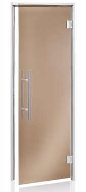 Dveře do parní sauny "A" Premium 7x21 Bronze 685x2095 mm CALS721BRL