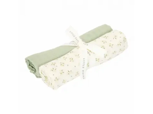 Little Dutch Pleny 70x70cm Blueberry Leaves Sage 2 ks (TE51814034LD)