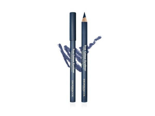 Dermacol True colour Dřevěná tužka na oči - Dark Blue 1,14 g