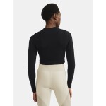 Běžecký top CRAFT ADV Tone Seamless Cropped LS - černý Velikost textilu: XS-S
