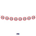 Tarra Girlanda narozeninová dopravní značka - 30 let