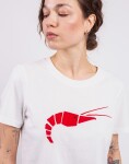 Tričko Thinking MU Origami Ida Tee WHITE