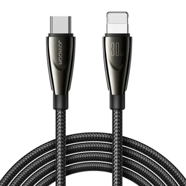 Joyroom Pioneer Series SA31-CL3 Nabíjecí kabel USB-C (M) - Lightning (M) 30W 1.2m černá (6956116759445)