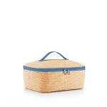 Termobox Reisenthel Coolerbag M pocket Raffia blue