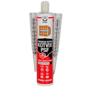 Chemická kotva, polyester bez styrenu, KOTVIX PSF, 300ml, BULDOK