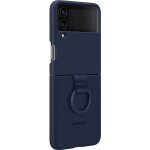 Samsung Silikonové kryt s držákem Z Flip4 Navy EF-PF721TNEGWW