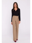 Kalhoty Bootcut S371 světle hnědé - Stylove M