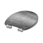 Eisl - Duroplastové sedátko se zpomalovacím mechanismem SOFT-CLOSE INDUSTRIAL GREY 82155INDUSTRIALGREY