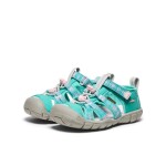 Dívčí sandály KEEN SEACAMP II CNX bright aqua/giggle pink - 29
