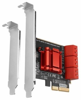 AXAGON PCES-SA6 / PCIe SATA řadič / 6x SATA III (PCES-SA6)