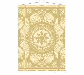Plátno na zeď Magic: The Gathering - Mana 7 Wall Scroll Plains