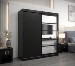 Šatní skříň Abi Ro1 Barva korpusu: Dub Sonoma, Rozměry: 150 cm, Dveře: Bílá