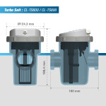 Solný chlorátor Turbo Salt 600 12g/60m³ CHC306415L