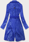 Světle modrý tenký kabát různých spojených materiálů model 14675012 modrá ZAC&ZOE
