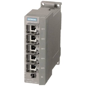 Siemens 6GK50050BA101AA3 6GK5005-0BA10-1AA3 průmyslový ethernetový switch 10 / 100 MBit/s