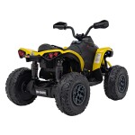Mamido Dětská elektrická čtyřkolka Maverick ATV 2x200W žlutá