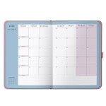 Busy B Týdenní diář Perfect Planner Pink 2026/27, růžová barva, papír