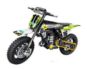 Stavebnice Motorka Rockstar 34 cm
