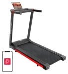 DeerRun A1 Pro černo-červená / Skládací běžecký pás / Rychlost do 16 km/h / Sklon 6 % / Nosnost 158 kg (A1 Pro - Black&Red)