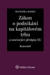 Zákon o podnikání na kapitálovém trhu Komentář