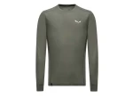Salewa Puez Dry pánské triko dlouhý rukáv Faded Green vel. 50/L