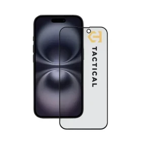 Tactical Glass Shield Privacy Stealth 5D sklo pro Apple iPhone 15/16 Black (57983127195)