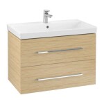 VILLEROY & BOCH - Avento Umyvadlová skříňka, 78x51x45 cm, 2 zásuvky, Nordic Oak A89100VJ