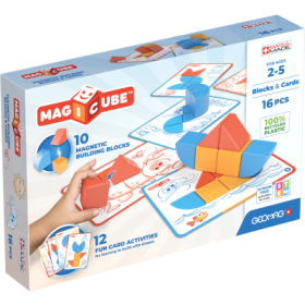 Geomag Magicube Blocks&Cards 16 dílků