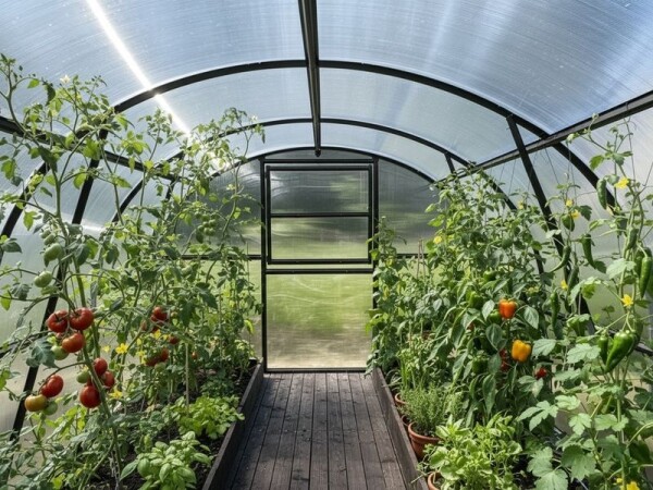 Polykarbonátový skleník – KYKLOP2, PC 8 mm, 3×6 m